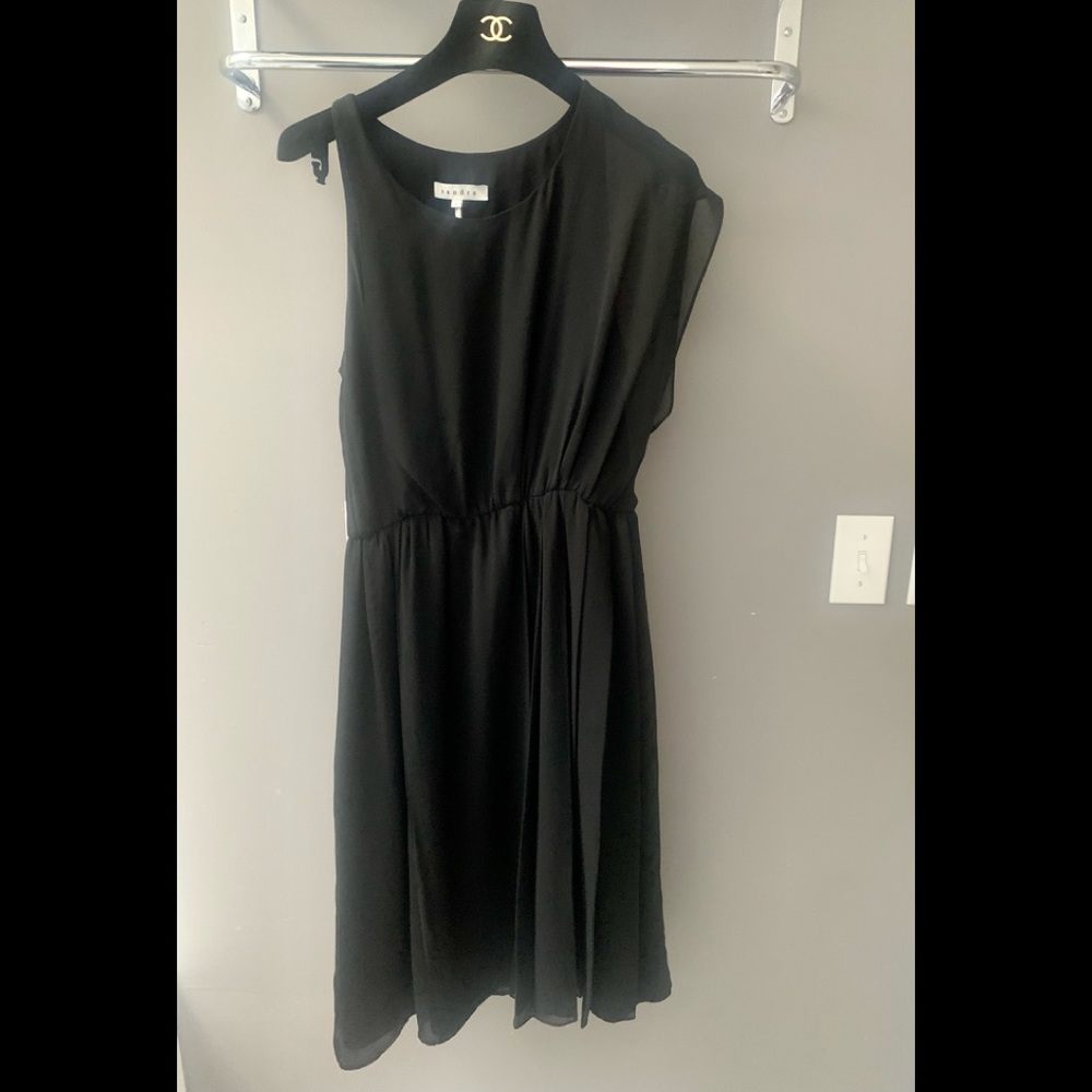 Sandro Black Dress